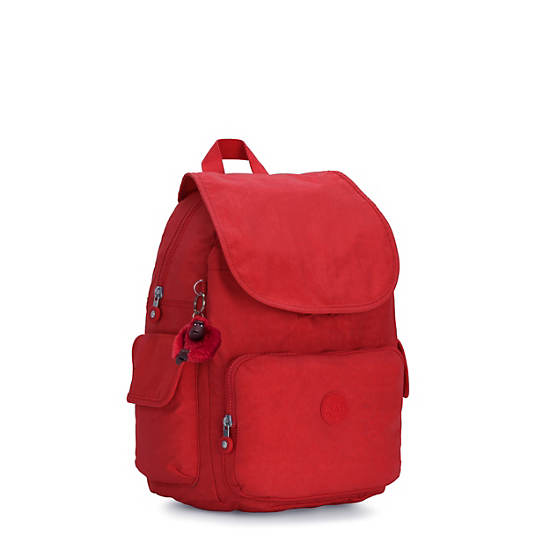 Kipling City Pack Rugzak Rood Roze | BE 1521AH